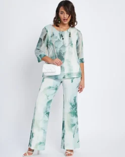 Blusa girocollo a fantasia ALOE