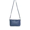 Borsa a tracolla Easy smart in ecopelle a grana con logo sul davanti B