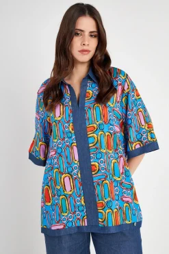 CAMICIA FANTASIA DENIM