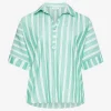 CAMICIA RIGATA VERDE
