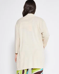 Cardigan basic LIGHT BEIGE