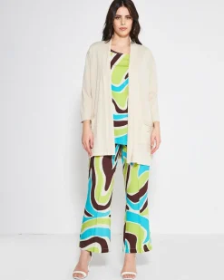 Cardigan basic LIGHT BEIGE