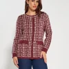 Cardigan girocollo AMARENA