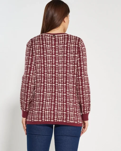 Cardigan girocollo AMARENA