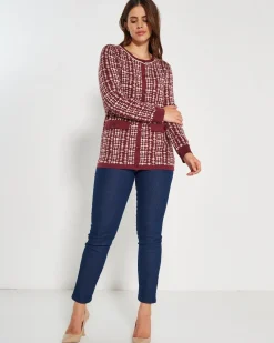 Cardigan girocollo AMARENA