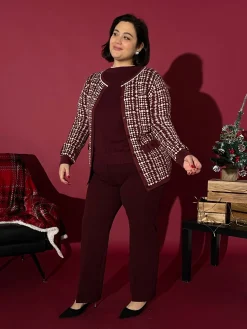 Cardigan girocollo AMARENA