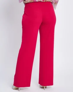 Completo con blusa a fantasia e pantaloni in unito FANTASIA