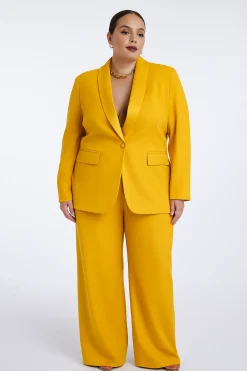 Completo giacca e pantalone con bustino elastico in 5 colori