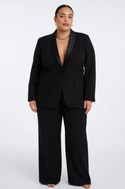 Completo giacca e pantalone con bustino elastico in 5 colori