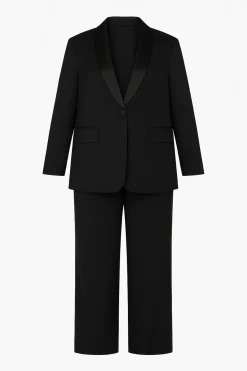 Completo giacca e pantalone con bustino elastico in 5 colori