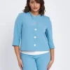 Giacca boxed fit con abbottonatura frontale POLVERE