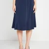 Gonna godet BLU-NAVY