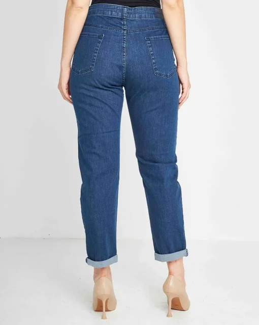 Jeans cinque tasche BLU