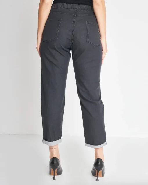 Jeans elastico NERO