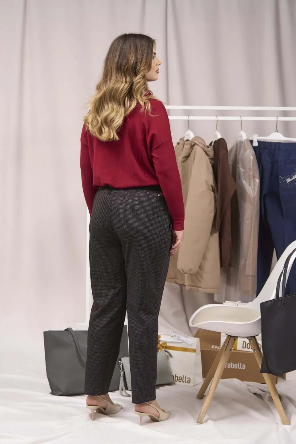 Jogger a fantasia con coulisse NERO