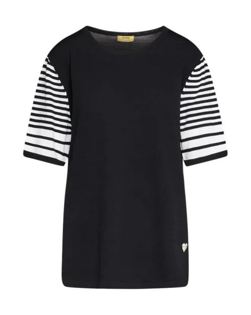 Maglia a righe NERO-BIANCO