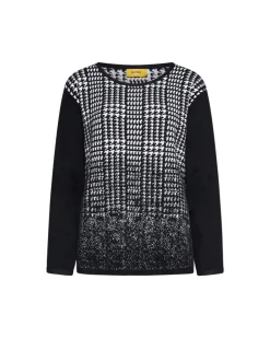 Maglia jacquard BLACK