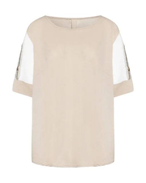 Maglia lino BEIGE