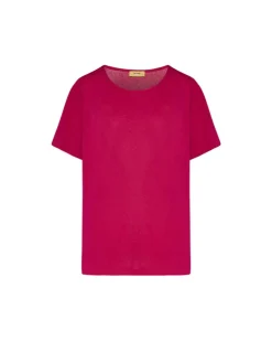 Maglia lurex FUXIA