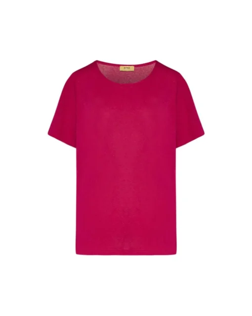 Maglia lurex FUXIA