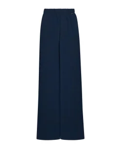 Pantalone ampio con bustino elastico BLU