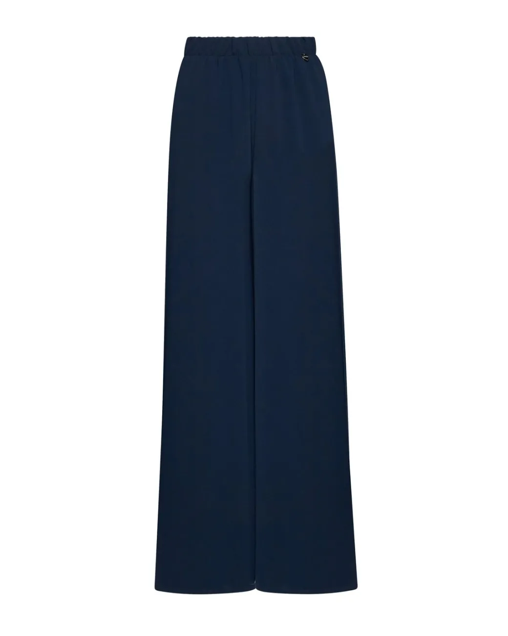 Pantalone ampio con bustino elastico BLU