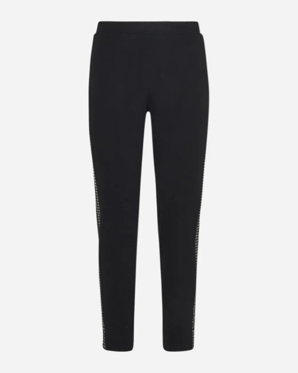 Pantalone banda pied de poul NERO
