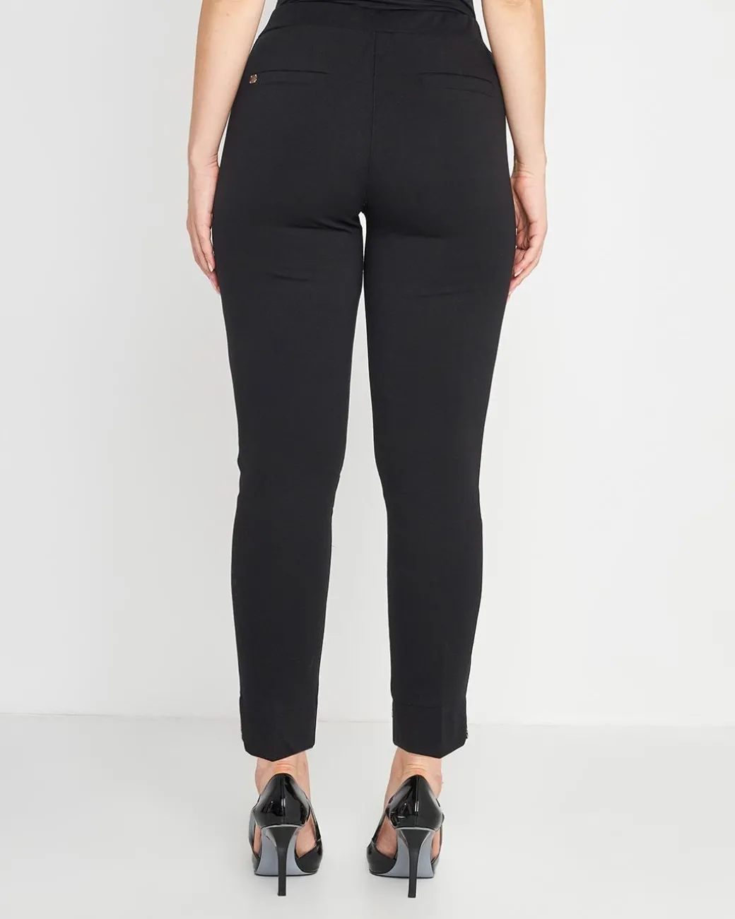 Pantalone banda pied de poul NERO