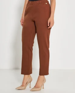Pantalone dritto TABACCO