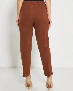 Pantalone dritto TABACCO