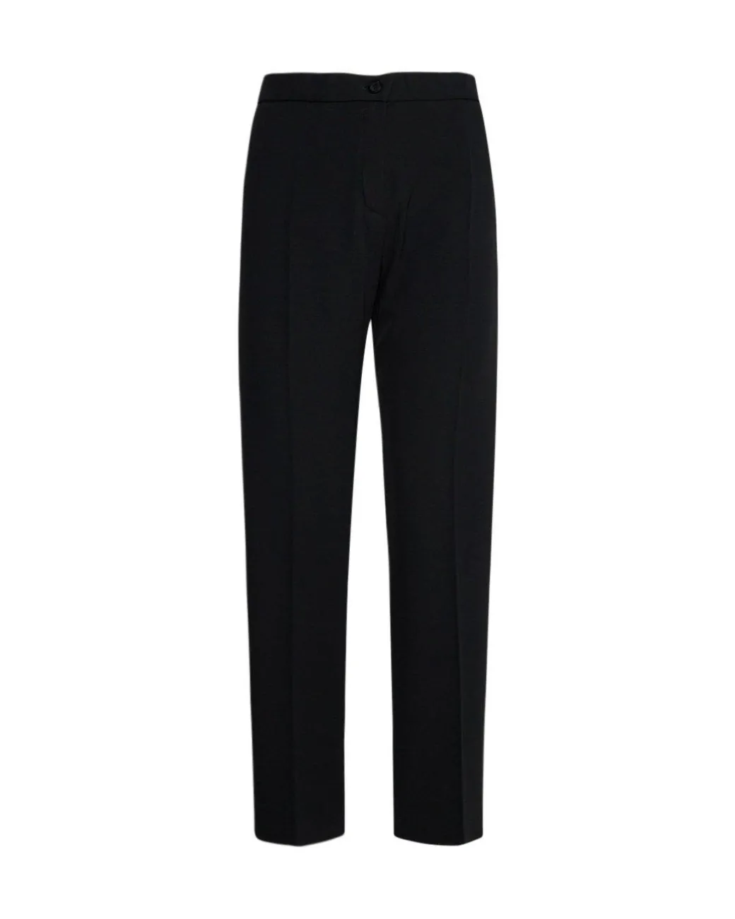 Pantalone fluido in cady NERO