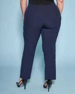 Pantalone fluido in cady BLU