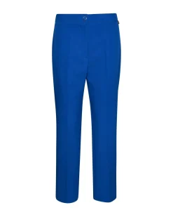 Pantalone in bistretch slim fit ROYAL BLUE