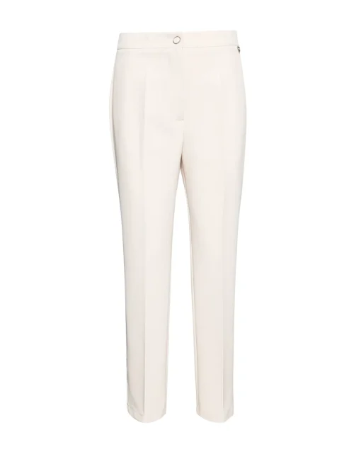 Pantalone in bistretch slim fit BEIGE ROSE