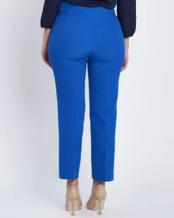 Pantalone in bistretch slim fit ROYAL BLUE