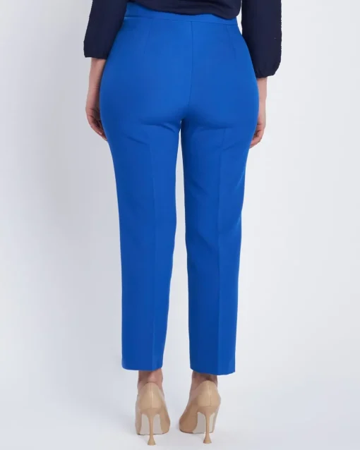 Pantalone in bistretch slim fit ROYAL BLUE