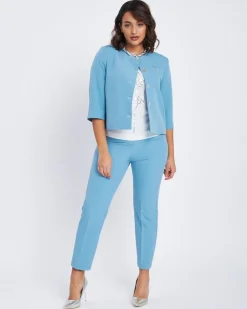 Pantalone in bistretch slim fit POLVERE