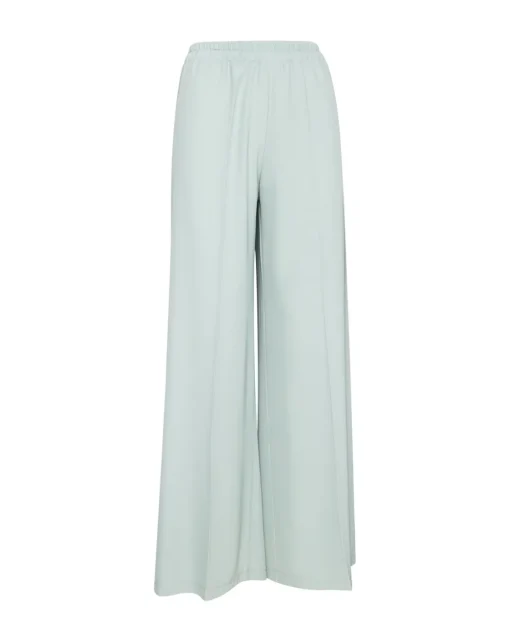 Pantalone in cady con baciapiega laterale al fondo ALOE