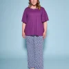 Pantalone in fantasia optical VIOLA