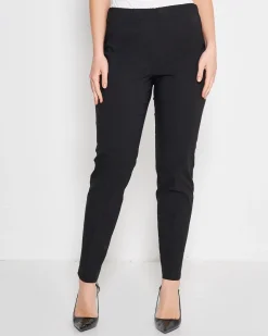 Pantalone skinny con taglio push-up NERO