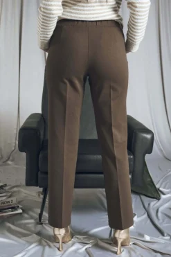 Pantaloni comfy straight leg MORO