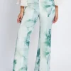 Pantaloni flare a fantasia ALOE