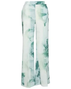 Pantaloni flare a fantasia ALOE
