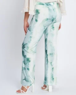 Pantaloni flare a fantasia ALOE