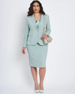 Top a fantasia con scollo a V e pizzo ALOE