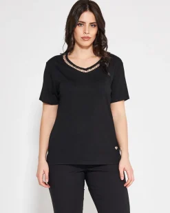 T-shirt catena BLACK