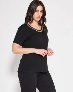 T-shirt catena BLACK