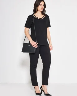T-shirt catena BLACK