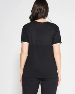 T-shirt girocollo BLACK