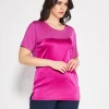 T-shirt raso MAGENTA